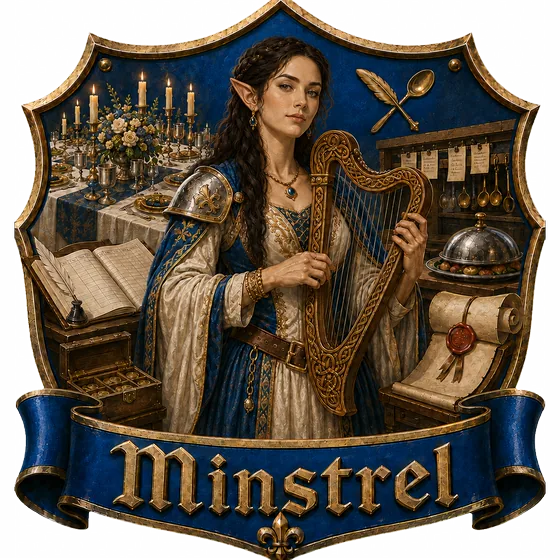 Minstrel crest